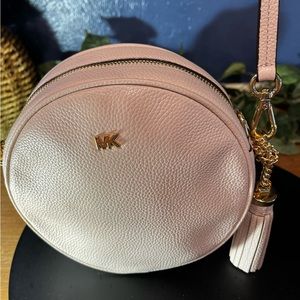 Michael Kors Pink Canteen Crossbody Bag